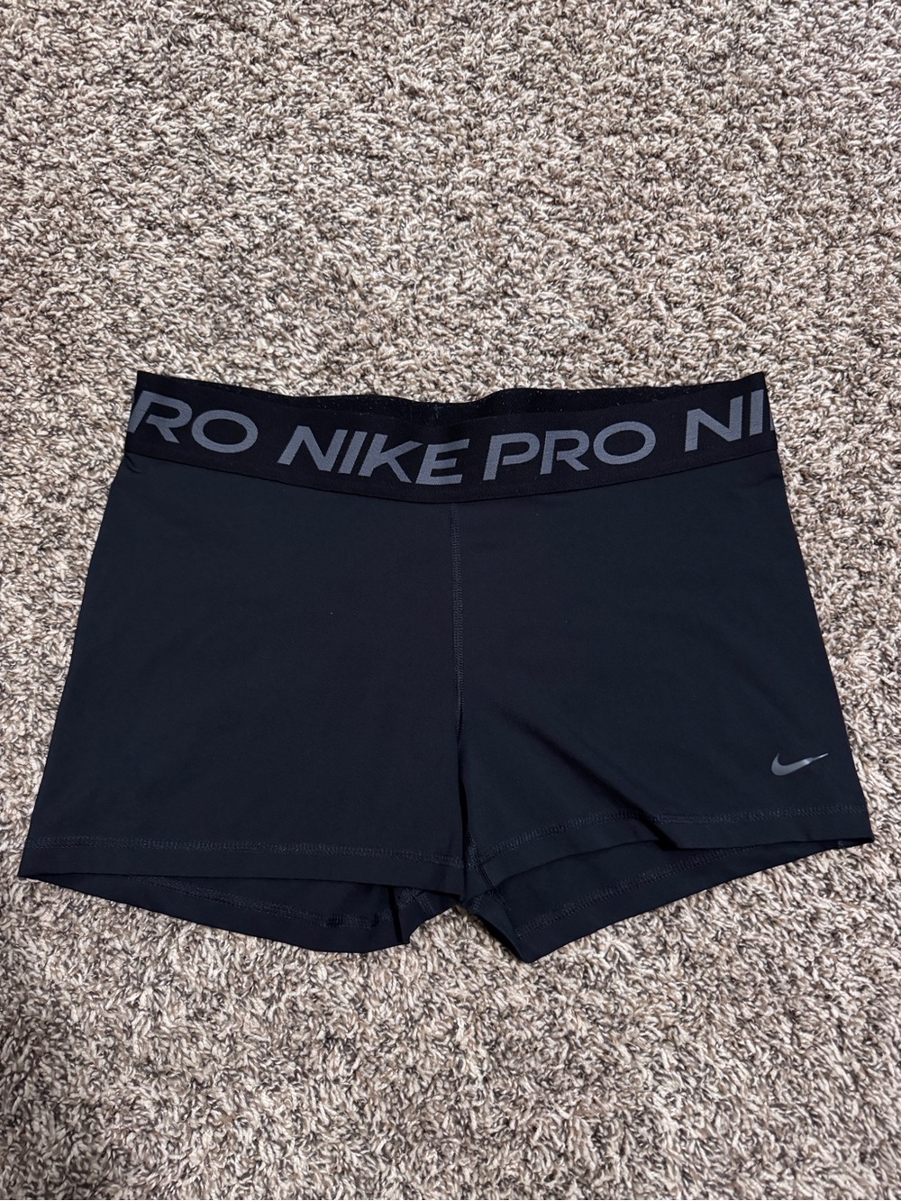 Nike Pro 3” Black Compression Shorts